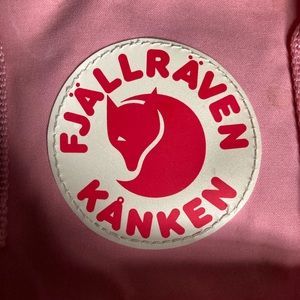 Fjallraven Kanken Pink Backpack